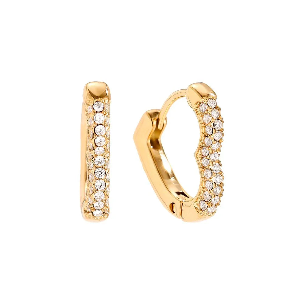 Ohrringe Heart Diamonds