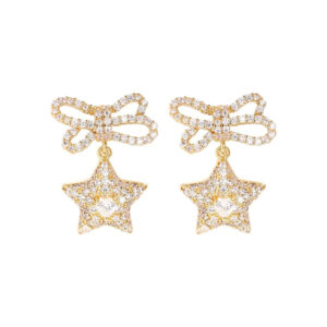 Ohrringe Vip Lux Bow Star