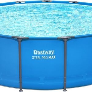 Bestway Steel Pro Max 15′ x 48″ Round Above Ground Pool Kit
