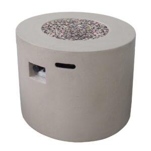 Latitude Run Caelan Outdoor Propane Gas Fire Pit Table