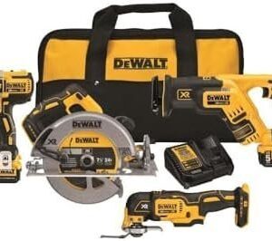 DEWALT 20V MAX Power Tool Combo Kit, 6-Tool Cordless Power Tool Set with 2 Batteries and Charger (DCK694P2)