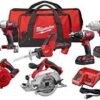 Milwaukee M18 18-Volt Lithium-Ion Cordless Combo Kit